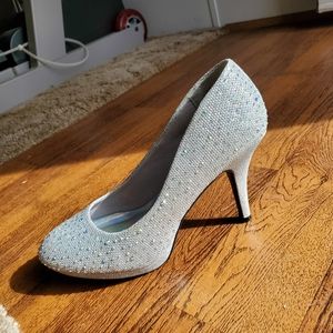 Silver heels